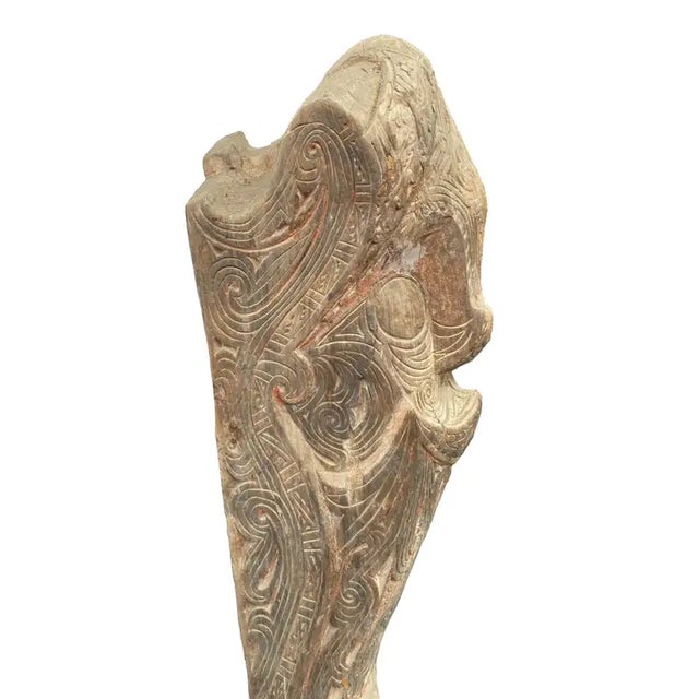 1900 - 1909 Singa Guardian Sculpture From the Batak Tribe of Sumatra, Early 20th Century For Sale - Image 5 of 7