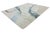 Abstract Fluidity - Modern Hand-Tufted Wool and Viscose Rug in Sage & Slate 8x10 For Sale - Image 9 of 10