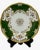 Antique Coalport England Green Floral Porcelain Salad Plate For Sale - Image 10 of 10