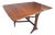 Vintage Dining Table in Teak with Drop Leaf, 1970 For Sale