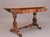 19th Century Burr Walnut Library Table, 1860 For Sale - Image 4 of 12