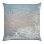 Kevin O'Brien Woodgrain Faux Bois Robin's Egg Cut Velvet 24" Pillow For Sale