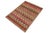 Shabby Chic Shabby Chic Balochi Maroon/Blue Wool Rug - 3'4''x4'10'' For Sale - Image 3 of 11