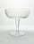 1950s Mid-Century Modern Coupe Champagne Glasses Criss-Cross X Fishnet Cuts - Set of 8 For Sale - Image 4 of 8