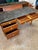 John Van Koert for Drexel Profile Mid Century Leather Top Walnut Desk For Sale - Image 14 of 15
