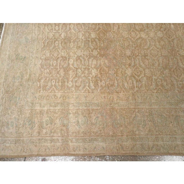 Early 20th Century Galerie Shabab Collection Early 20th Century Persian Mahal Accent Carpet For Sale - Image 5 of 8