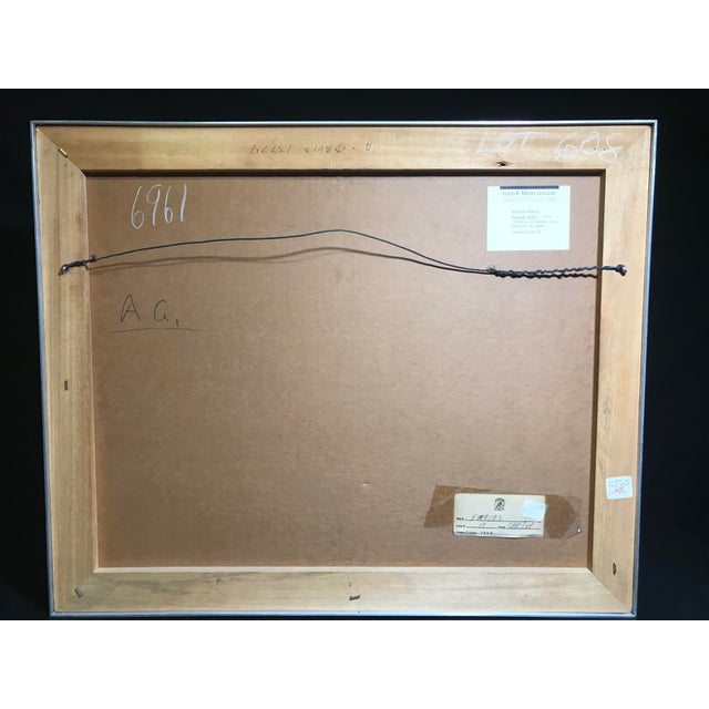 Contemporary Malcolm Morley "Spanish Paris" 1974 For Sale - Image 3 of 6