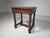Dutch Amsterdam School side table dating from the 1930s. Crafted in solid oak with a contrasting black inset top. The...