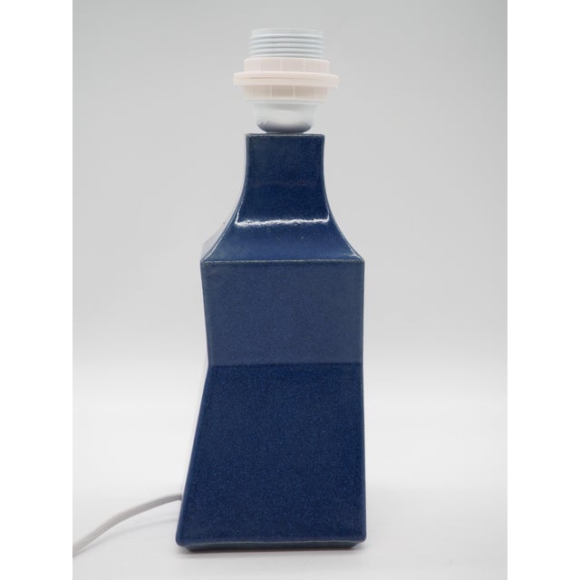 1970s Ego Stoneware Table Lamp by Bruno Karlsson for Ego Stengods, Sweden, 1970s For Sale - Image 5 of 10