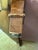 Textile Vintage Hickory Chair Floral Love Seat Couch For Sale - Image 7 of 8