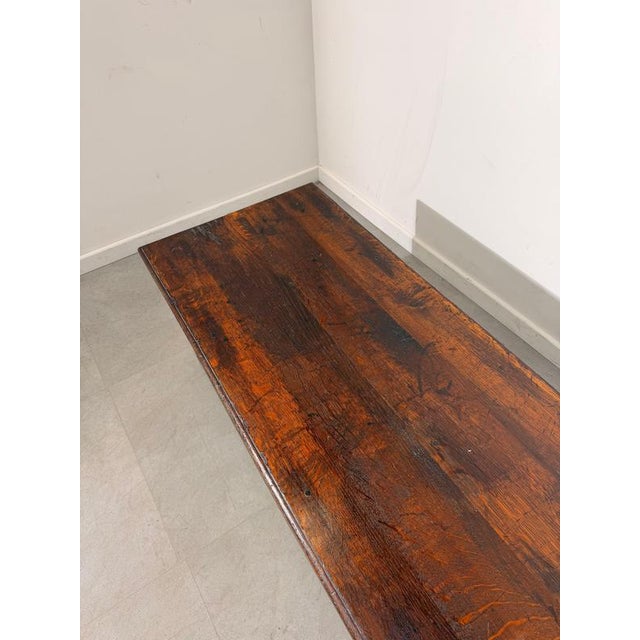 New England Oak Coffee Table For Sale - Image 4 of 6