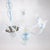 Large Vintage Eight Arm Opaline Murano Glass Chandelier in the Manner of Barovier & Toso For Sale - Image 17 of 18