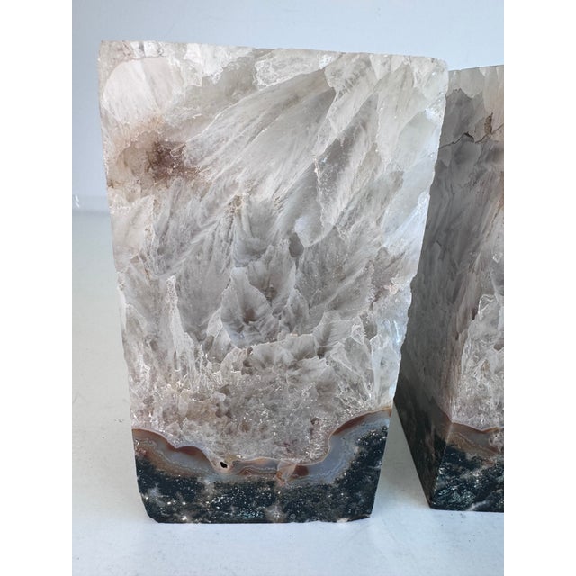 2000 - 2009 Brazilian Quartz Bookends or Doorstops For Sale - Image 5 of 10