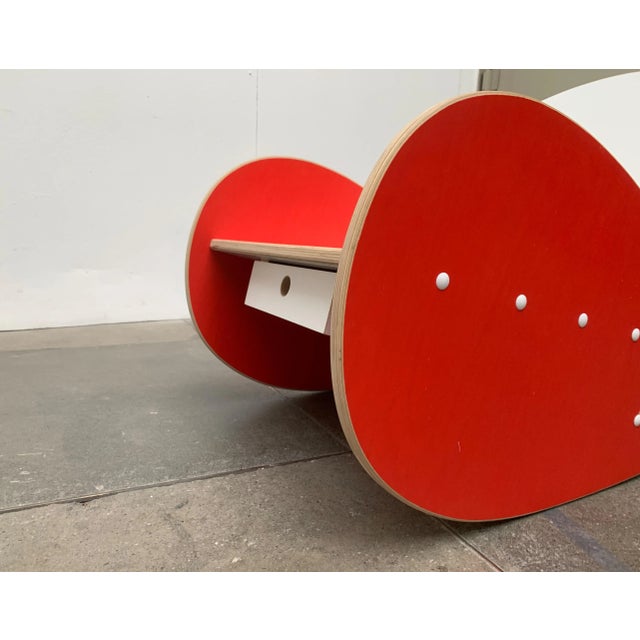 Brown German Custom Made Children's Rocking Chair For Sale - Image 8 of 18