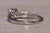 1990s The Guin: Vintage White Gold Promise Ring set with Natural Diamonds For Sale - Image 5 of 10
