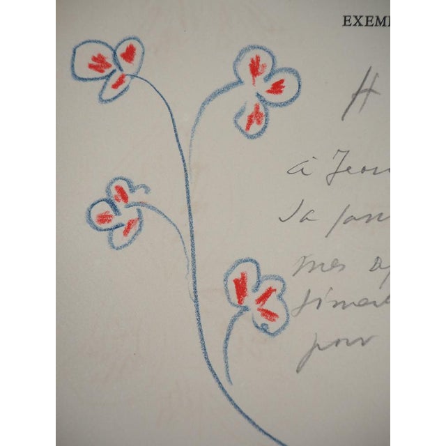 Henri Matisse, Flower Strands, 1950, Original Drawing For Sale - Image 3 of 9