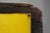 Mid-Century Modern Vintage German Yellow Enamel Sign, 1900 For Sale - Image 3 of 11