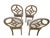 Hollywood Regency Vintage Hollywood Regency Dining Chairs – Set of 4 For Sale - Image 3 of 7