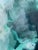 Paint Original Contemporary Abstract Painting in Dark Green, Teal & Soft Blue by American Lyrical Abstractionist Stacey Warnix For Sale - Image 7 of 11