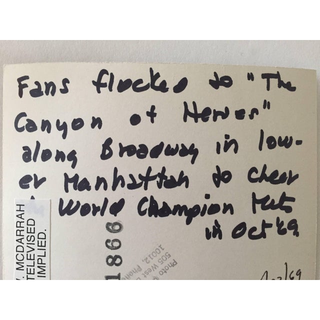 Folk Art Fred McDarrah, World Champions Mets Parade - October 1969, 1969 For Sale - Image 3 of 4