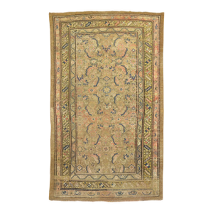 Early 20th Century Zabihi Collection Serab Camel Hair Rug