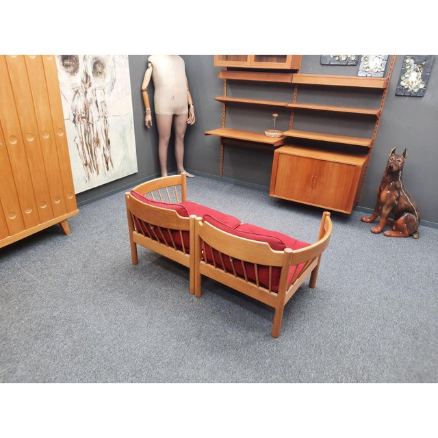 Mid-Century Danish Sofa by Jørgen Bækmark, 1960s, Set of 2 For Sale - Image 10 of 15