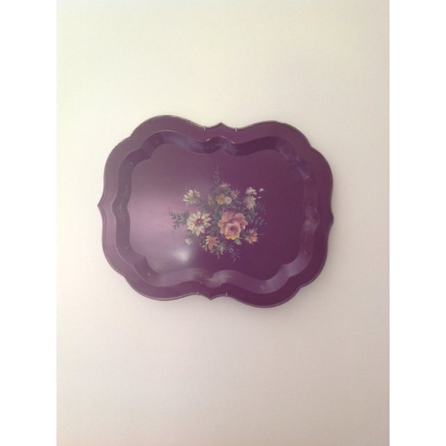 Vintage Tole Tray For Sale In New York - Image 6 of 6