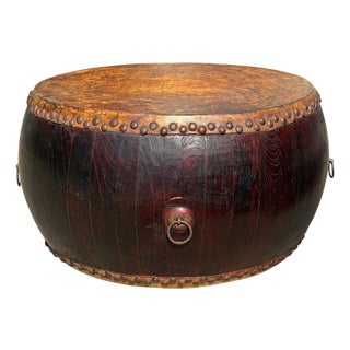 19th Century Chinese Drum Table For Sale