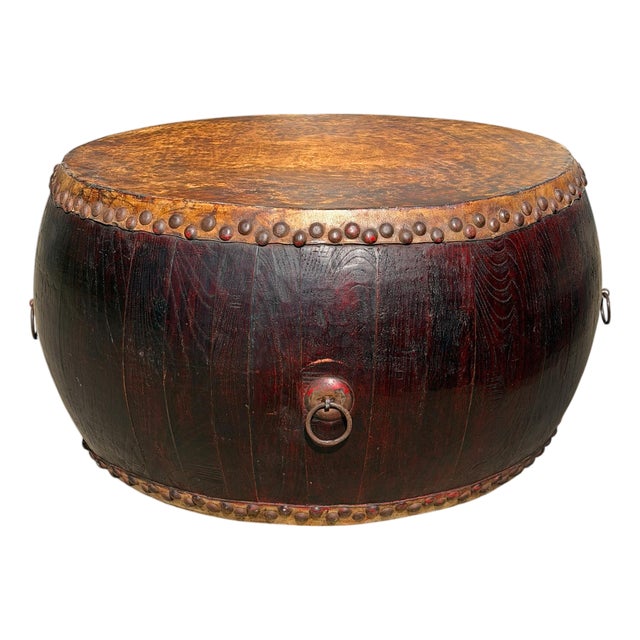 19th Century Chinese Drum Table For Sale