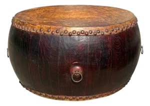 19th Century Chinese Drum Table