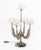 Art Deco Five-Branch Glass and Marble Table Lamp For Sale - Image 9 of 9