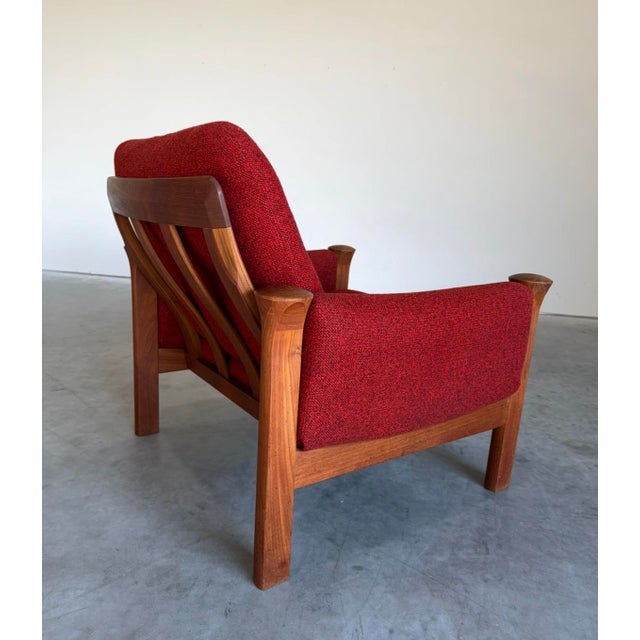 Mid 20th Century Danish Modern Arne Vodder for Cado Teak Lounge Chair For Sale - Image 5 of 11