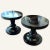 Black Pair of 1940s Dorothy Draper End Tables Made for the Greenbrier Hotel in White Sulphur Springs For Sale - Image 8 of 8