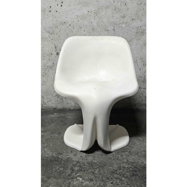 Vintage Saddle Chair by Jean Dudon, 1971 For Sale - Image 10 of 10