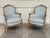 French 19th Century Louis XV Bergère Armchairs - A Pair For Sale - Image 3 of 13