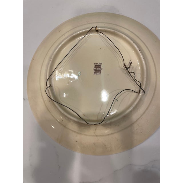 Adams "Cries of London" Set of 3 Transferware Decorative Plates For Sale In New York - Image 6 of 8
