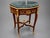 1960s French Louis XVI Mahogany Marble Side Table-1 Pc For Sale - Image 10 of 11