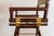 1970s 1970's McGuire Director's X-Chair For Sale - Image 5 of 11