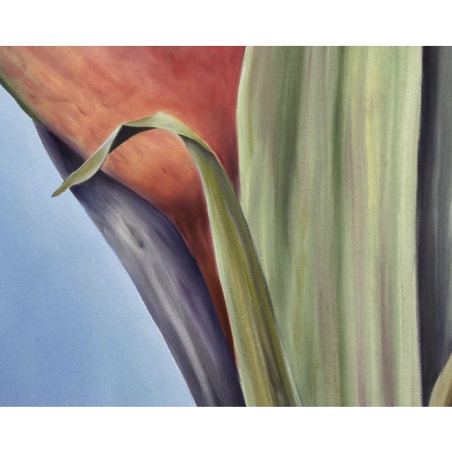 2000s "Red Ginger" Gallery Wrapped Oil Painting by Judith Moore For Sale - Image 10 of 10