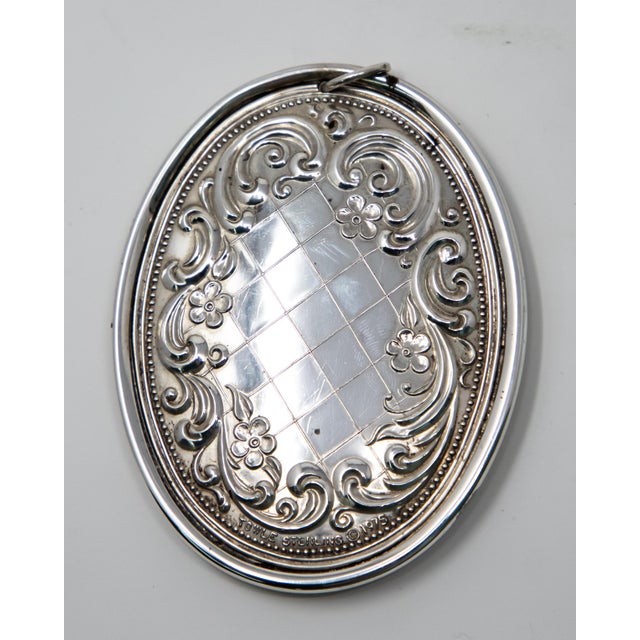 Shabby Chic 1975 Towle Sterling Ornament Five Golden Rings For Sale - Image 3 of 7