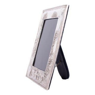 Early 20th Century Sterling Repousse & Chased Frame Likely Barbour Silver Co., Usa For Sale