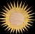 Mid-Century Modern Vintage Giltwood Sunburst Concave Mirror For Sale - Image 3 of 5