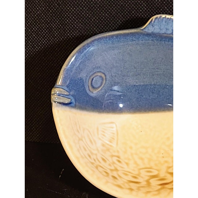 1990s 1990s Utsuwa-No-Yakata Puffer Fish Dipping Bowl For Sale - Image 5 of 6