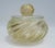C.1950's Barovier' & Toso Hand-Blown Swirled Vanity Perfume & Cotton Swab Bottle & Jar - Clear With Gold Dust Inclusions For Sale In West Palm - Image 6 of 13