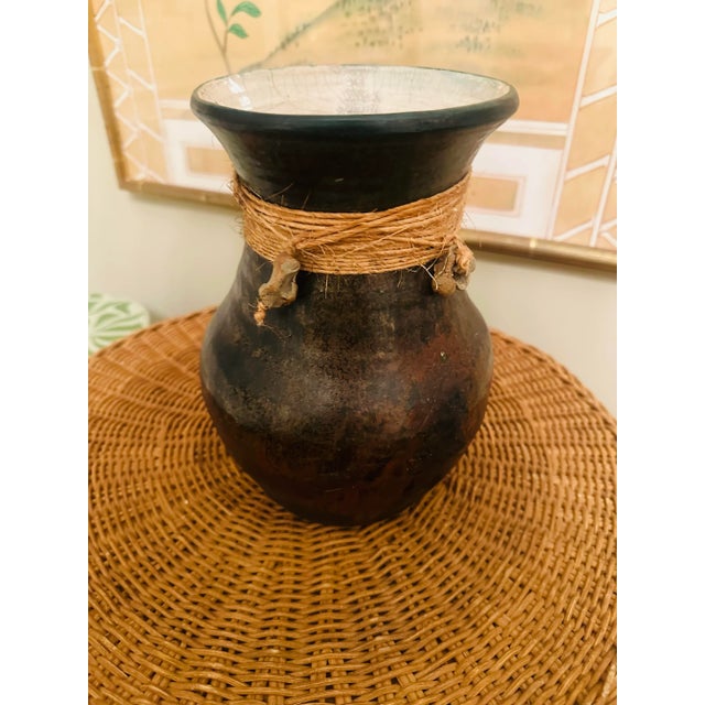 Ceramic Studio Pottery Vase For Sale - Image 7 of 8