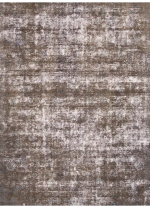 Mid-20th Century Vintage Distressed Wool Rug