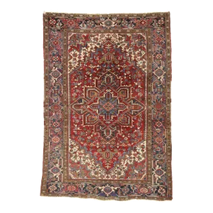 Antique Persian Heriz Rug - 06'03 X 09'00