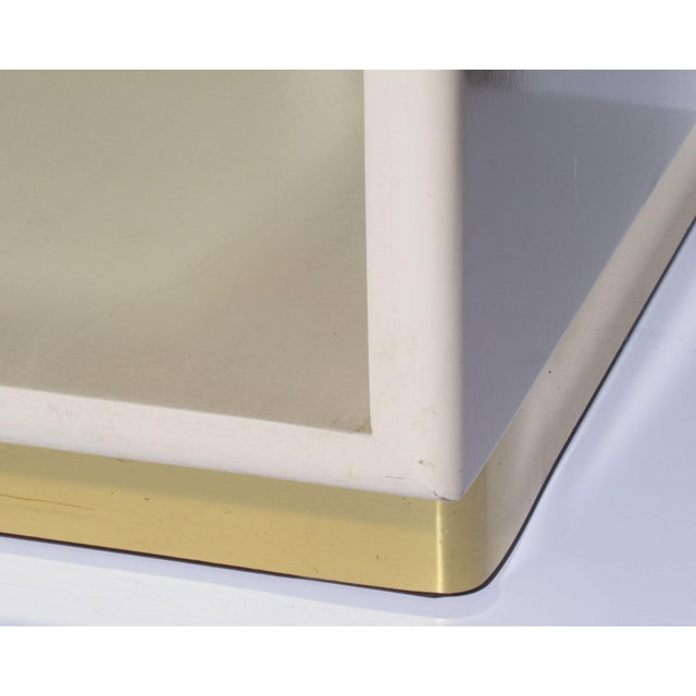 Glass Illuminated End Tables by Milo Baughman for Thayer Coggin For Sale - Image 7 of 9