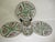 A 5 Piece vintage set of A.C.F Japanese Rose Medallion porcelain decorative dinnerware, consisting of 3- 10.25" dinner...