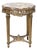 Antique Marble Top Side Table For Sale